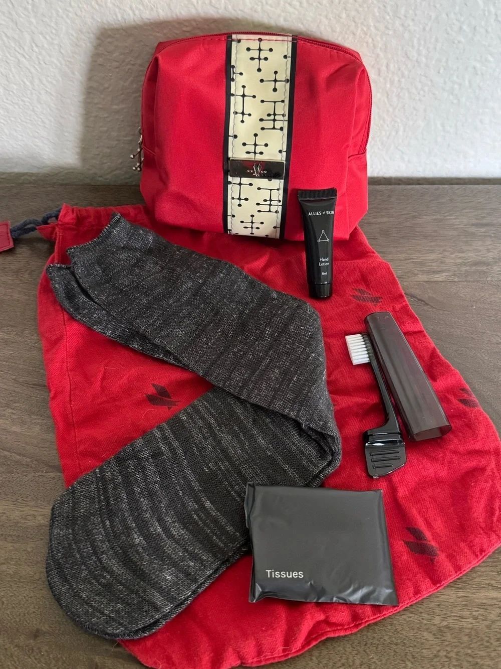 American Airlines In Flight Travel Amenity Kit